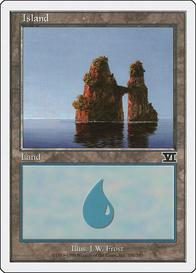 Image for Island (336) (336) (Classic Sixth Edition) - Magic: The Gathering
