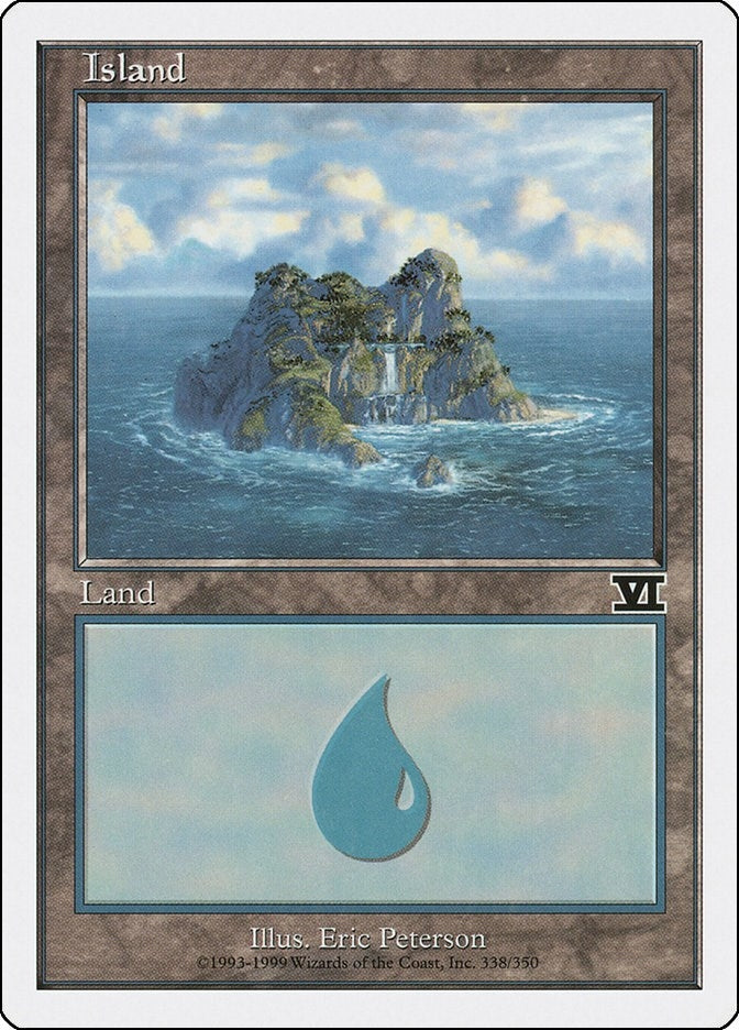 Image for Island (338) (338) (Classic Sixth Edition) - Magic: The Gathering
