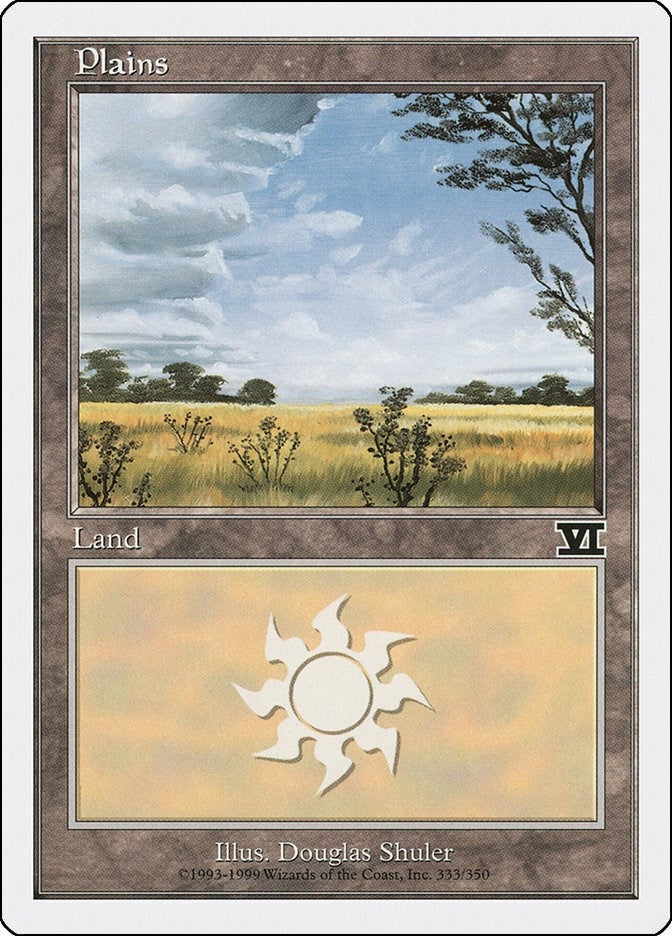 Image for Plains (333) (333) (Classic Sixth Edition) - Magic: The Gathering