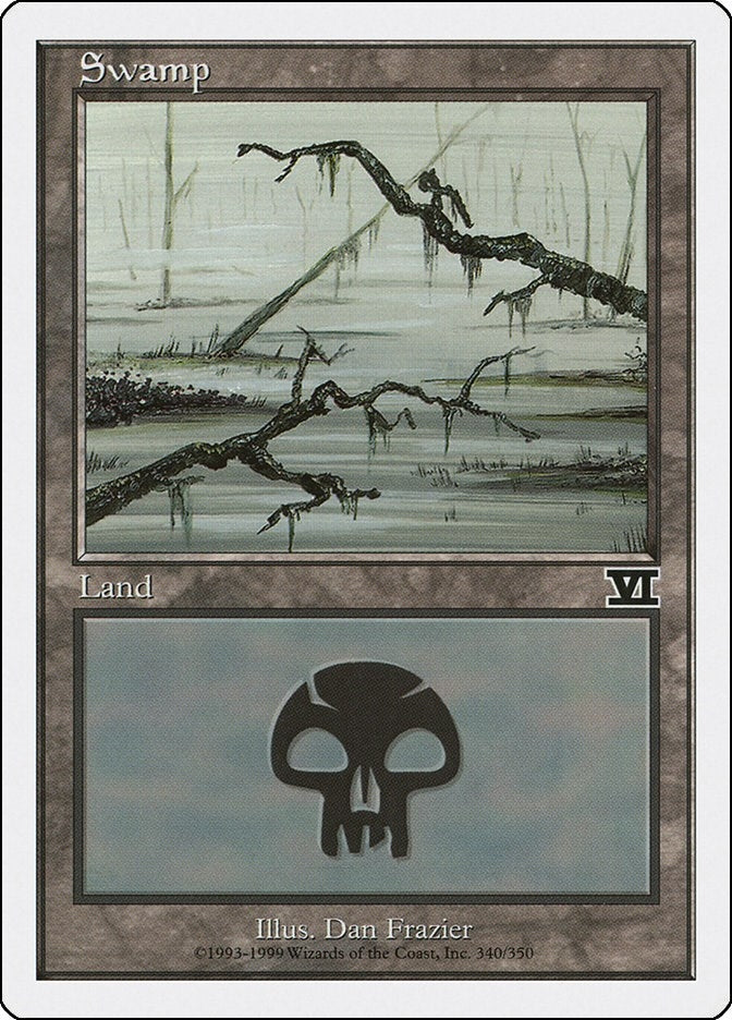 Image for Swamp (340) (340) (Classic Sixth Edition) - Magic: The Gathering