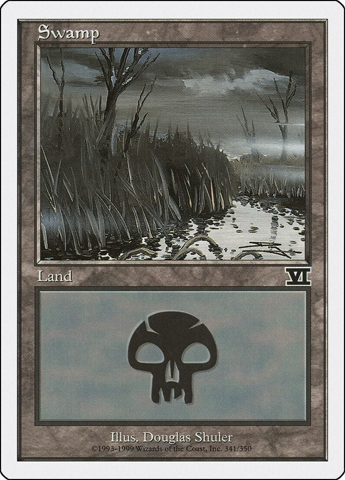 Image for Swamp (341) (341) (Classic Sixth Edition) - Magic: The Gathering