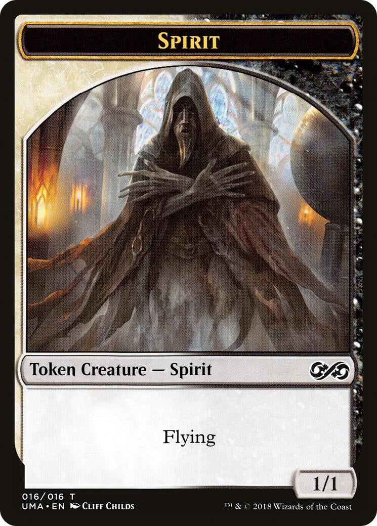 Image for Spirit Token (016) (16) (Ultimate Masters) (UMA) - Magic: The Gathering
