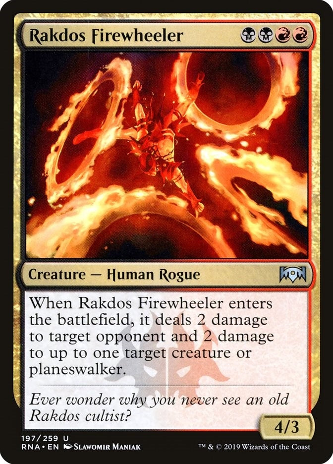 Image for Rakdos Firewheeler (197) (Ravnica Allegiance) - Magic: The Gathering