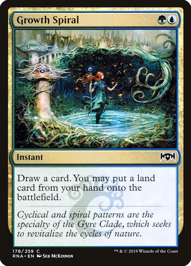 Image for Growth Spiral (178) (Ravnica Allegiance) - Magic: The Gathering