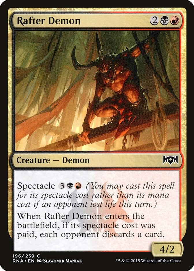 Image for Rafter Demon (196) (Ravnica Allegiance) - Magic: The Gathering