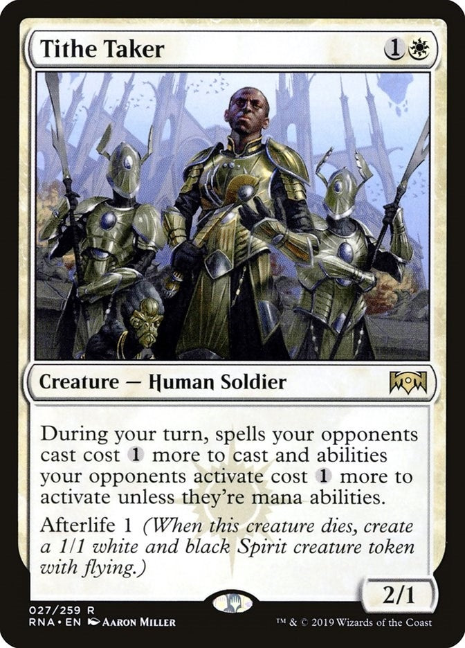 Image for Tithe Taker (27) (Ravnica Allegiance) - Magic: The Gathering
