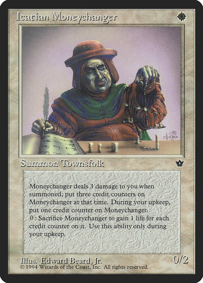 Icatian Moneychanger (Beard, Jr.) (Fallen Empires)