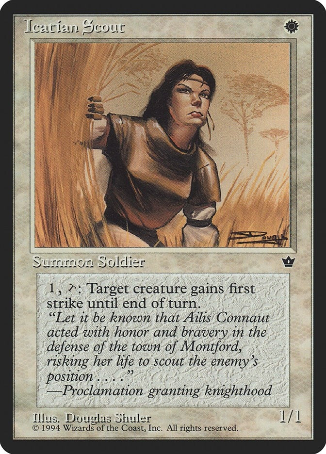 Icatian Scout (Shuler) (Fallen Empires)
