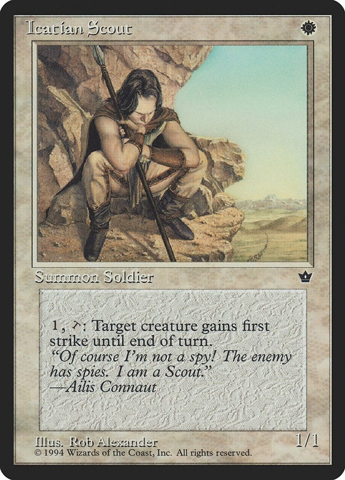 Icatian Scout (Alexander) (Fallen Empires)