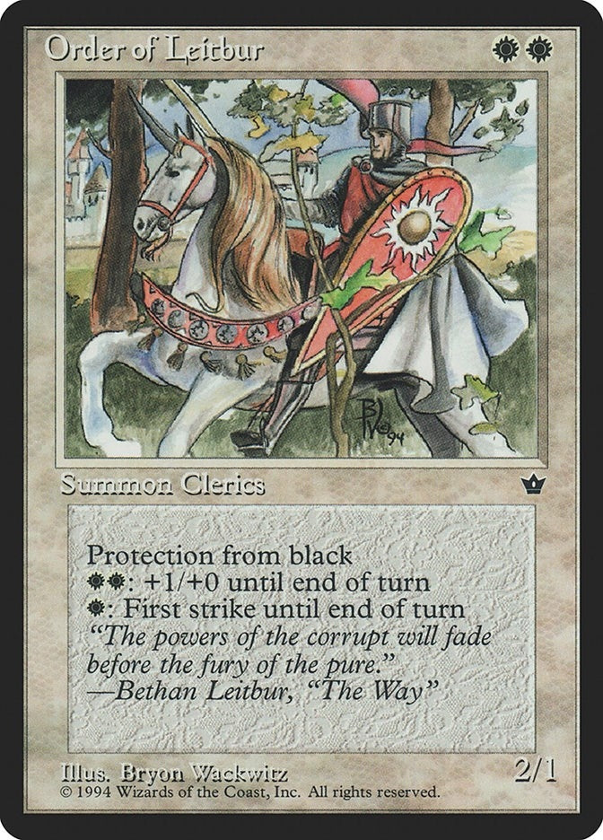 Order of Leitbur (Wackwitz) (Facing Left) (Fallen Empires)