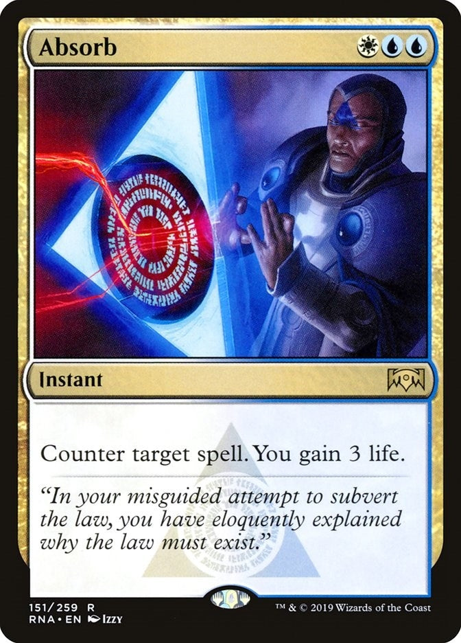 Image for Absorb (151) (Ravnica Allegiance) - Magic: The Gathering