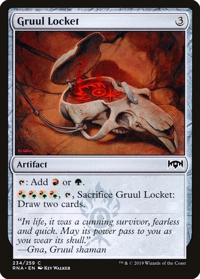 Image for Gruul Locket (234) (Ravnica Allegiance) - Magic: The Gathering
