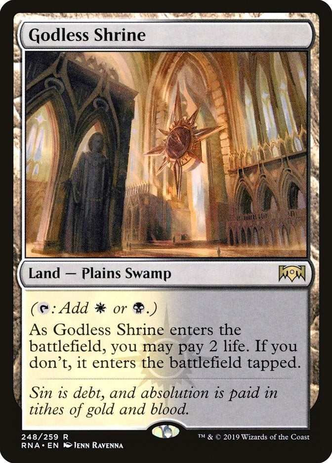 Godless Shrine (248) (Ravnica Allegiance)