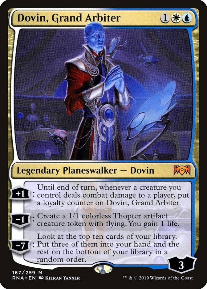 Dovin, Grand Arbiter (167) (Ravnica Allegiance)