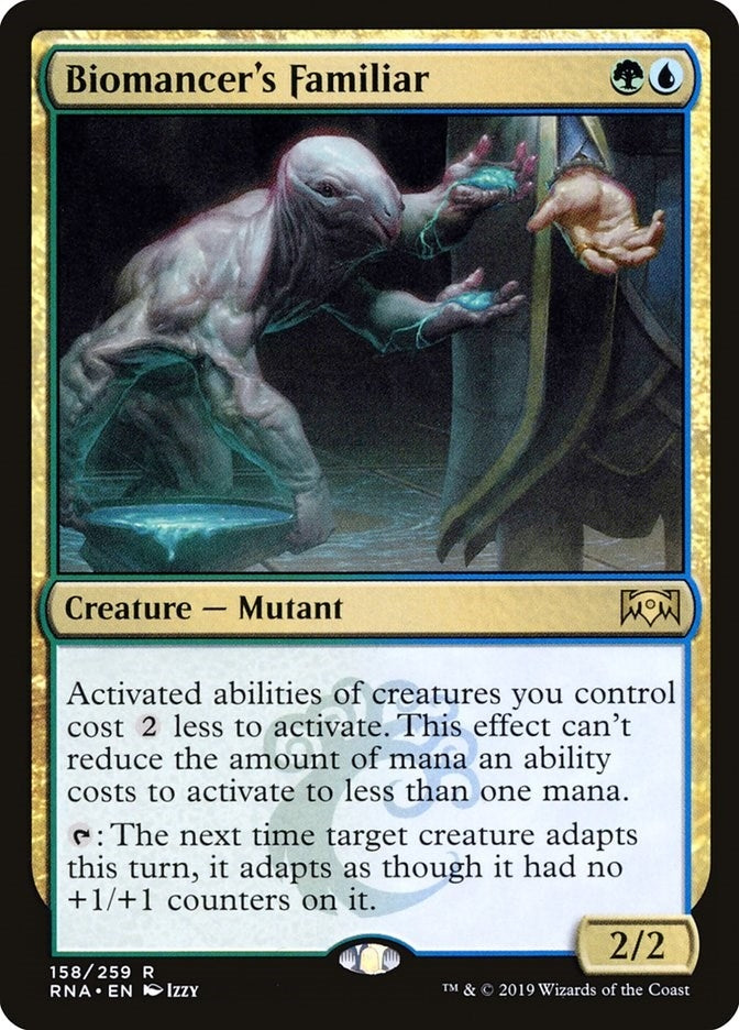 Biomancer's Familiar (158) (Ravnica Allegiance)