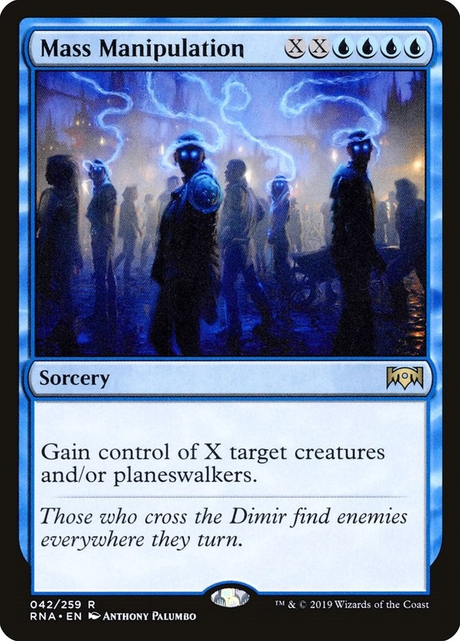 Mass Manipulation (42) (Ravnica Allegiance)