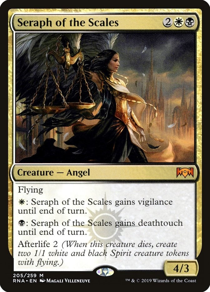 Image for Seraph of the Scales (205) (Ravnica Allegiance) - Magic: The Gathering