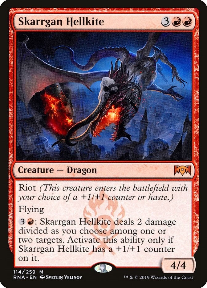 Image for Skarrgan Hellkite (114) (Ravnica Allegiance) - Magic: The Gathering