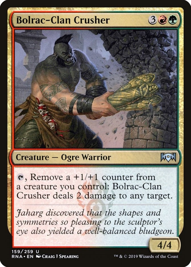 Bolrac-Clan Crusher (159) (Ravnica Allegiance)