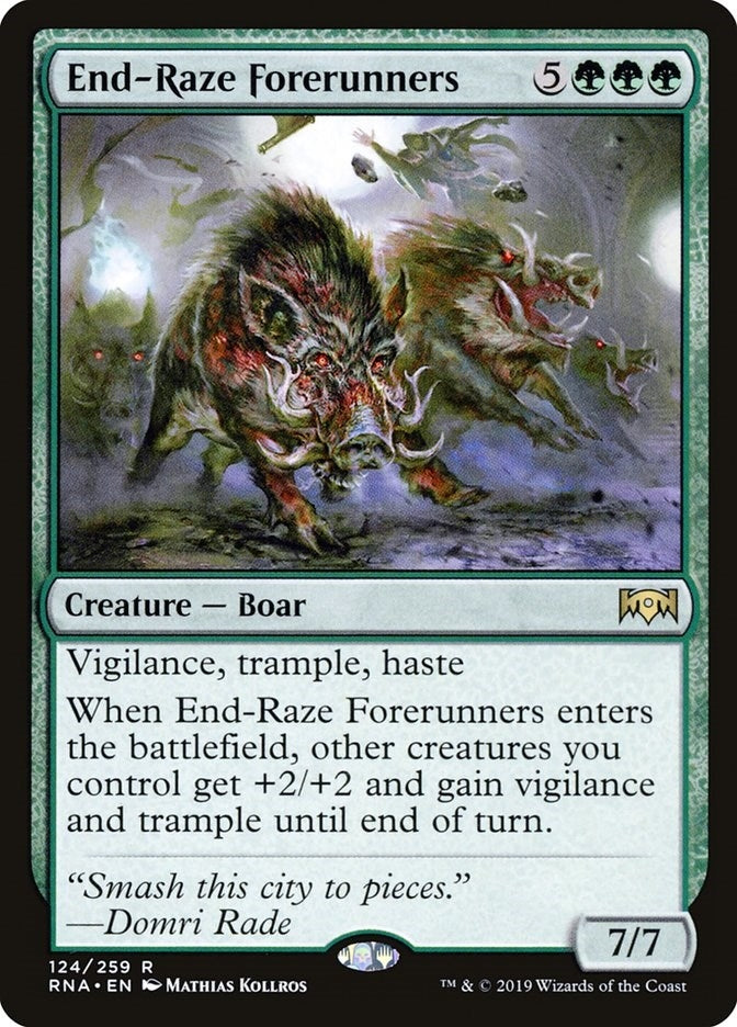 Image for End-Raze Forerunners (124) (Ravnica Allegiance) - Magic: The Gathering