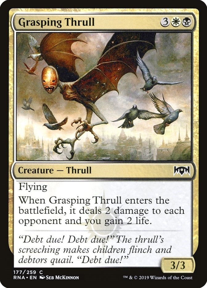 Image for Grasping Thrull (177) (Ravnica Allegiance) - Magic: The Gathering
