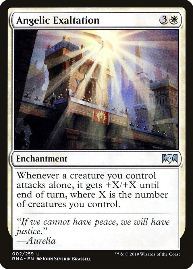 Angelic Exaltation (2) (Ravnica Allegiance)