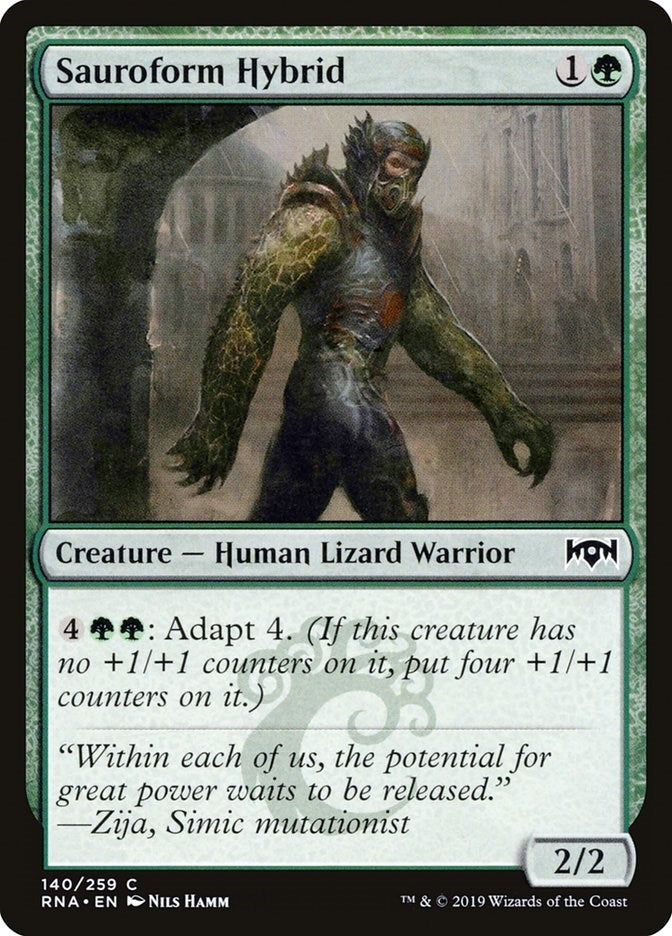 Image for Sauroform Hybrid (140) (Ravnica Allegiance) - Magic: The Gathering