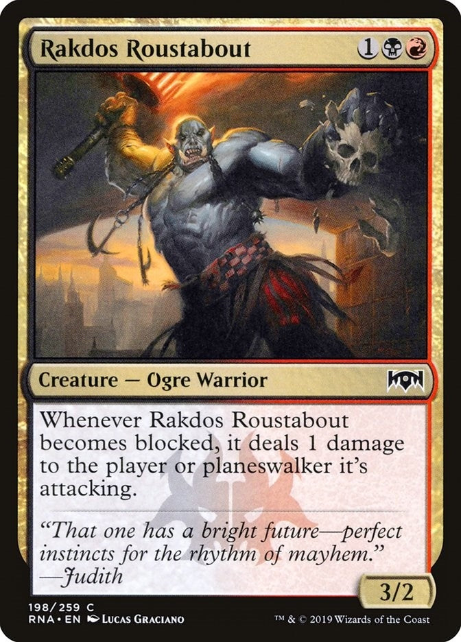 Rakdos Roustabout (198) (Ravnica Allegiance)