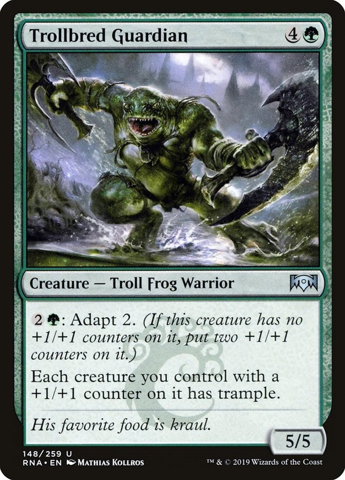 Image for Trollbred Guardian (148) (Ravnica Allegiance) - Magic: The Gathering