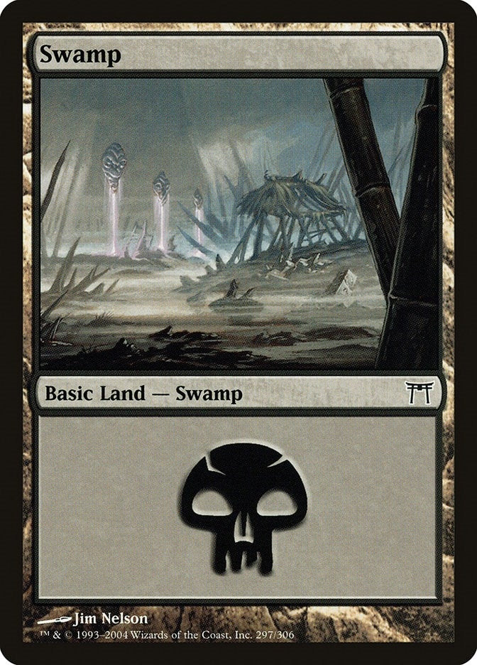 Image for Swamp (297) (297) (Champions of Kamigawa) (CHK) - Magic: The Gathering