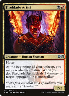 Fireblade Artist (172) (Ravnica Allegiance)