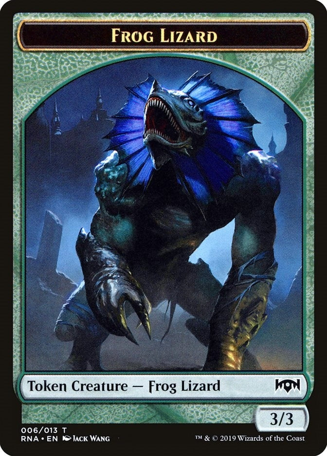 Image for Frog Lizard Token (6) (Ravnica Allegiance) - Magic: The Gathering