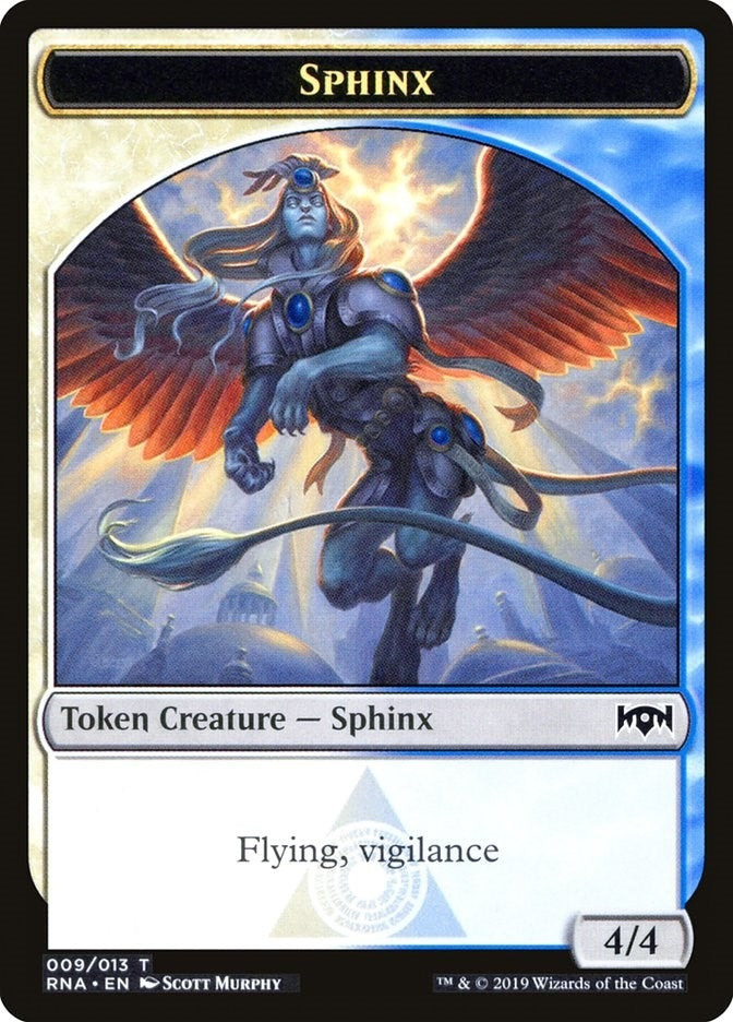 Sphinx Token (9) (Ravnica Allegiance)