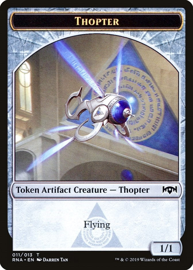 Image for Thopter Token (11) (Ravnica Allegiance) - Magic: The Gathering