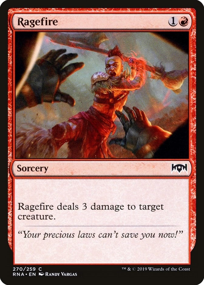 Image for Ragefire (270) (Ravnica Allegiance) - Magic: The Gathering