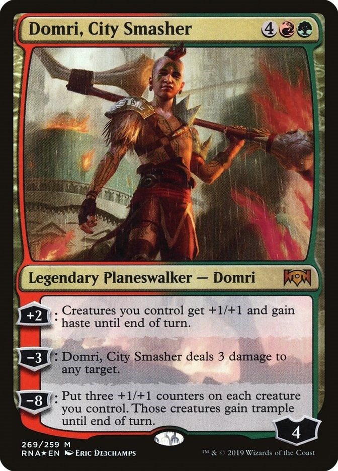 Domri, City Smasher (269) (Ravnica Allegiance)