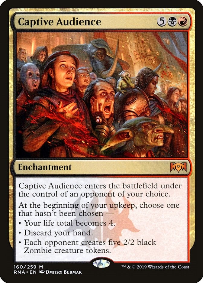 Image for Captive Audience (160) (Ravnica Allegiance) - Magic: The Gathering