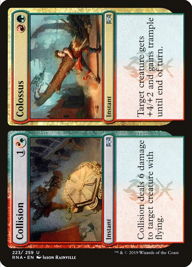 Collision // Colossus (223) (Ravnica Allegiance)