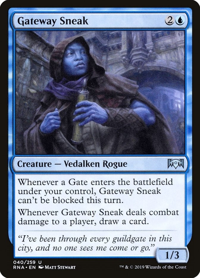 Gateway Sneak (40) (Ravnica Allegiance)