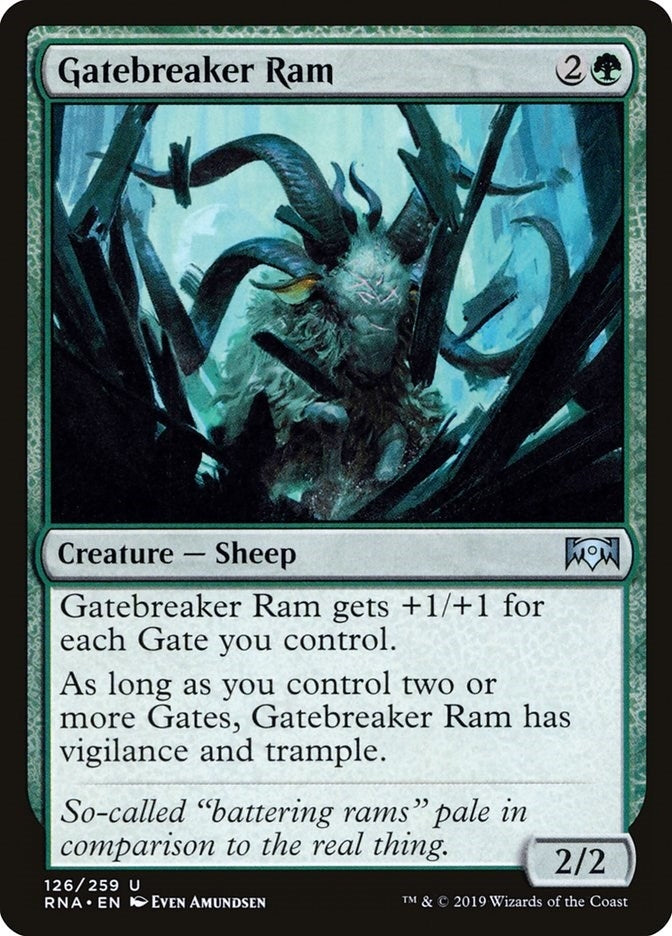 Gatebreaker Ram (126) (Ravnica Allegiance)
