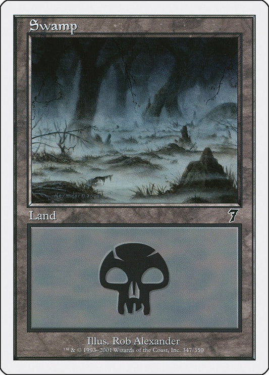 Swamp (347) (347) (7th Edition)