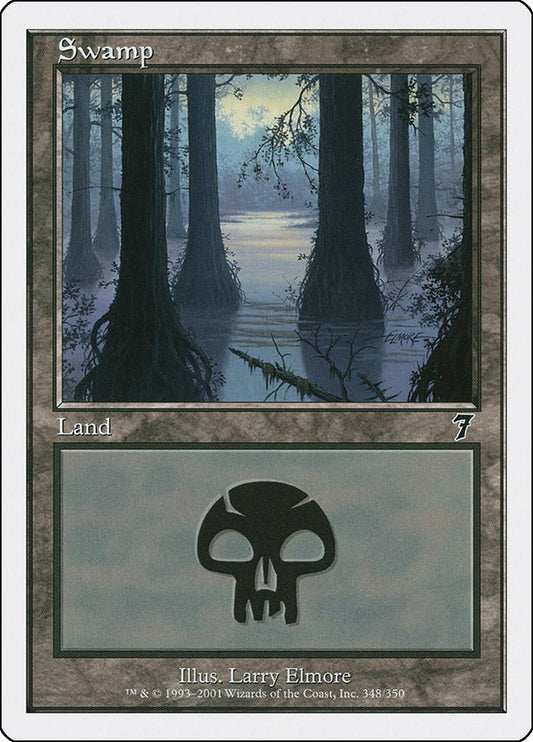 Swamp (348) (348) (7th Edition)