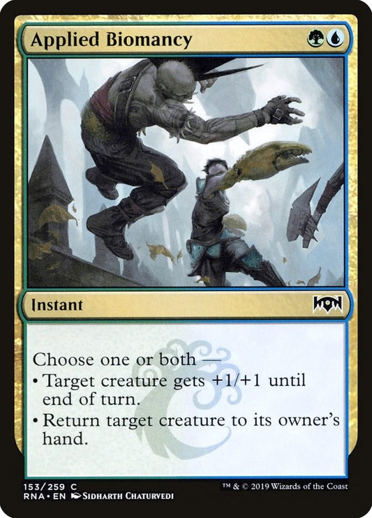 Image for Applied Biomancy (153) (Ravnica Allegiance) - Magic: The Gathering