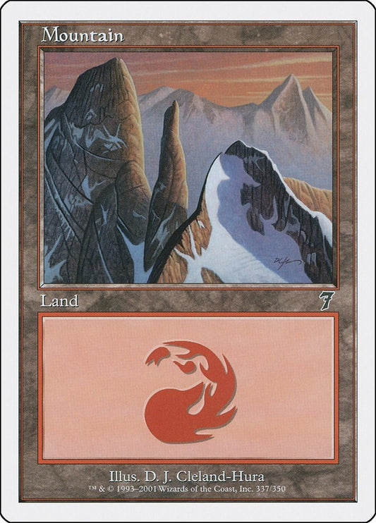 Image for Mountain (337) (337) (7th Edition) - Magic: The Gathering