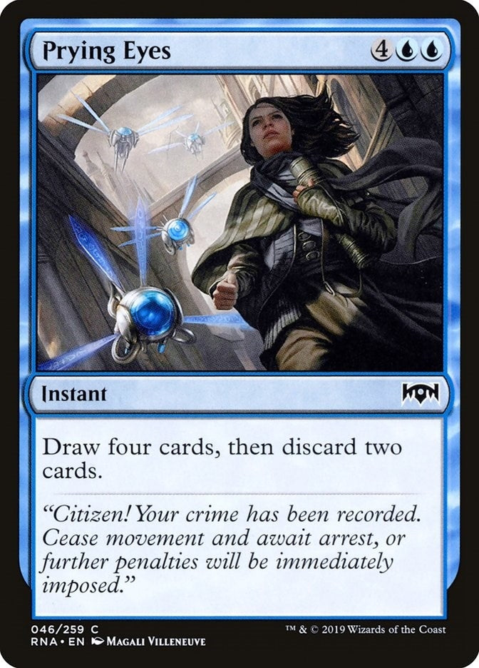 Prying Eyes (46) (Ravnica Allegiance)
