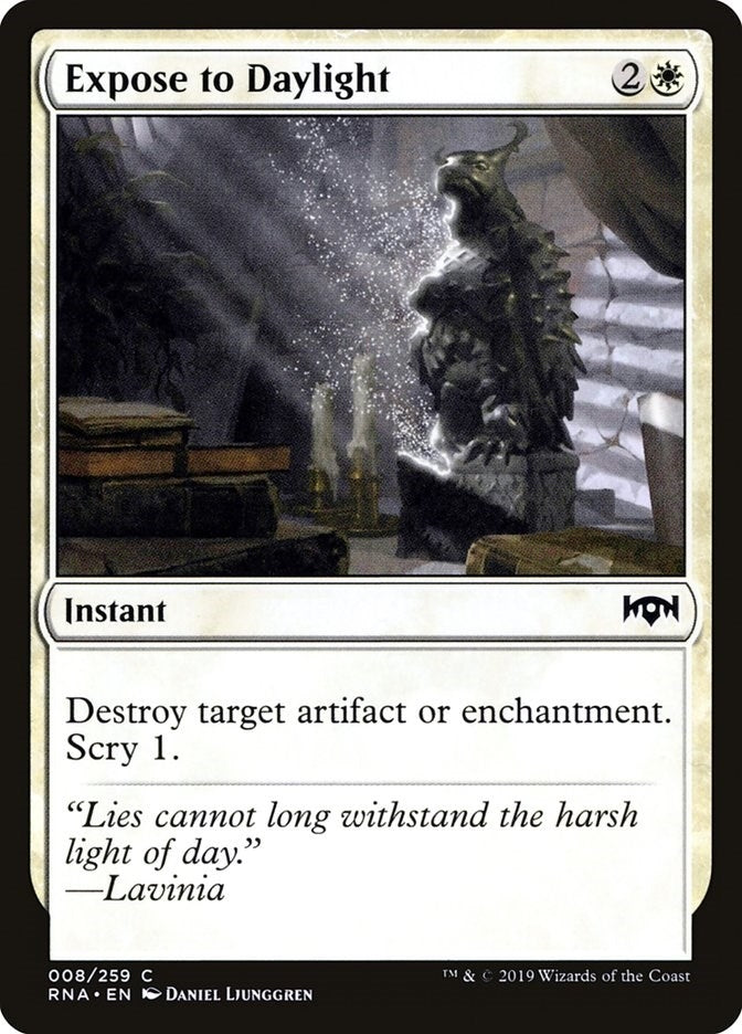 Expose to Daylight (8) (Ravnica Allegiance)