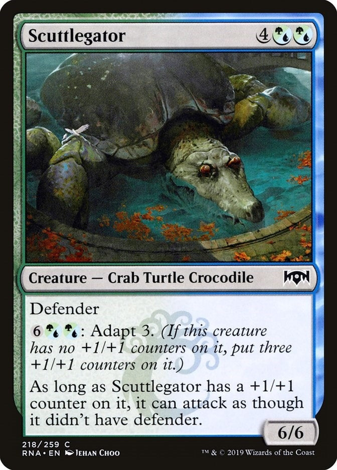 Scuttlegator (218) (Ravnica Allegiance)