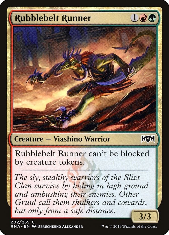 Rubblebelt Runner (202) (Ravnica Allegiance)