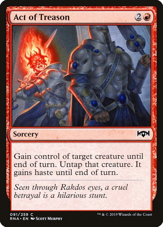 Act of Treason (91) (Ravnica Allegiance)