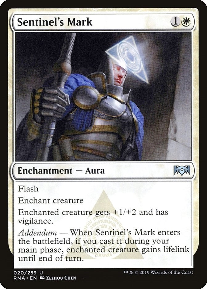Sentinel's Mark (20) (Ravnica Allegiance)
